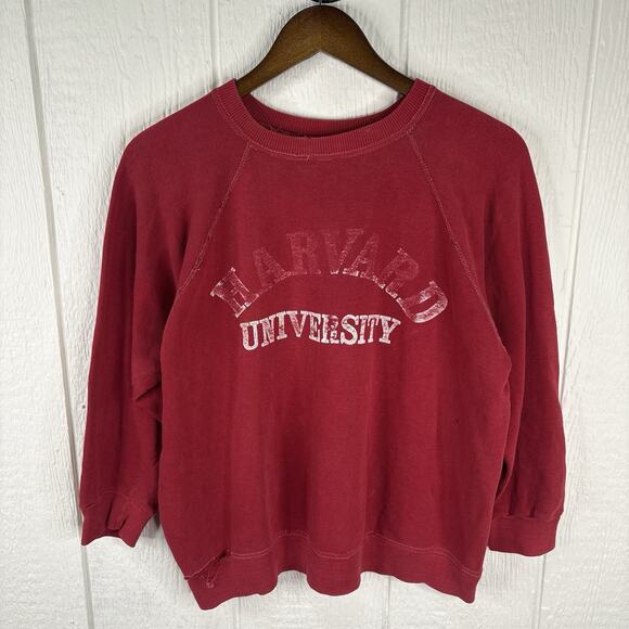 Vintage 60’s/70’s Harvard Red Champion Crewneck Large - Picture 1 of 14